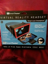 SmartTheater Virtual Reality Headset - Red Black Free SHIPPING 