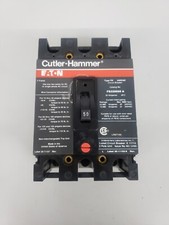 Cutler Hammer FS320050A 3 Pole 50 Amp 240V Circuit Breaker Damaged Label