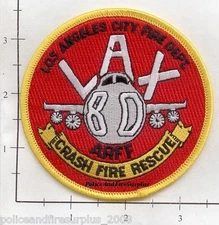 California - Los Angeles Airport ARFF CA Fire Dept Patch v1 Crash Fire Rescue