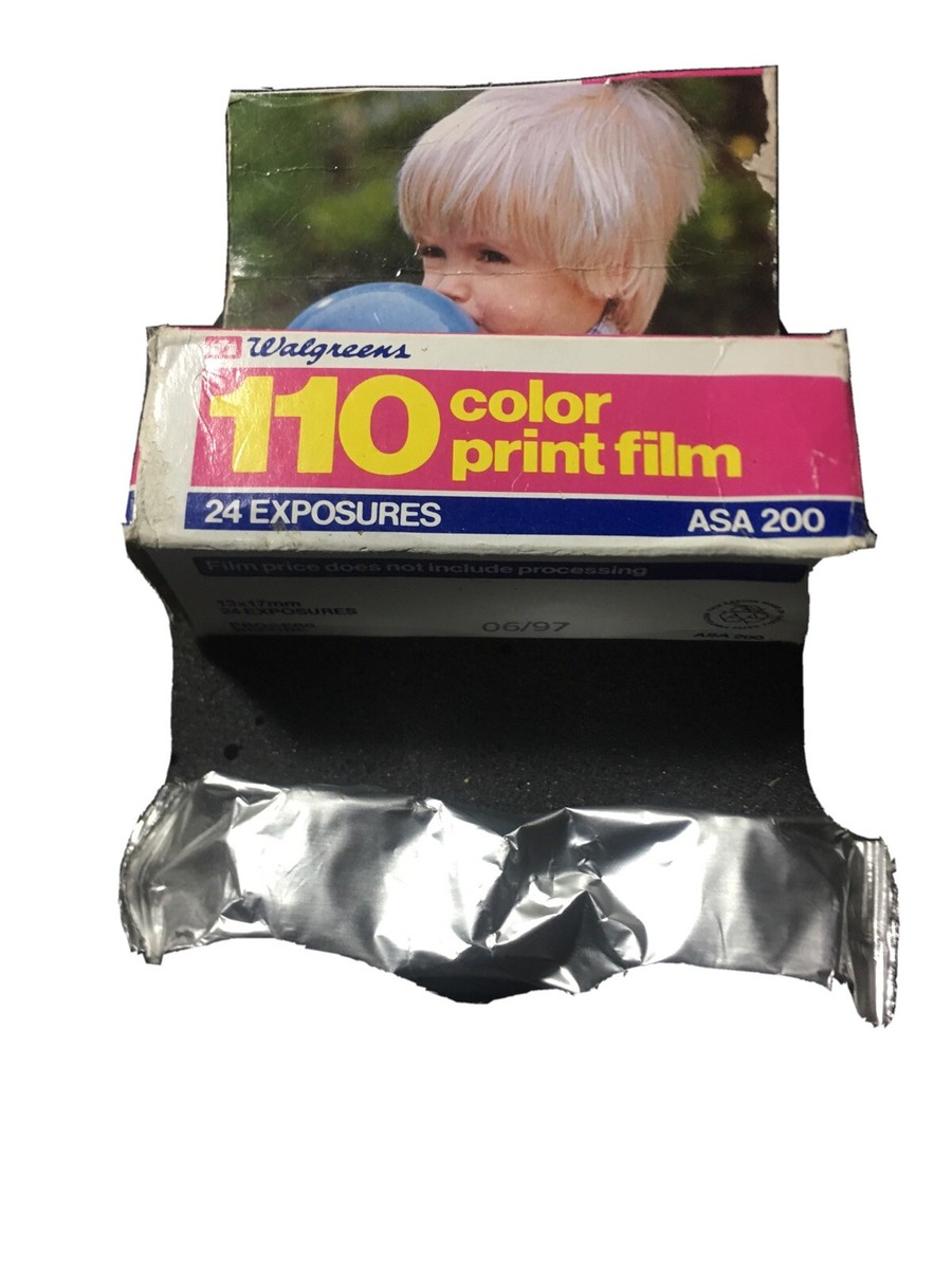Film Developing Walgreens Film Rolls Walgreens 200 110 Color Print