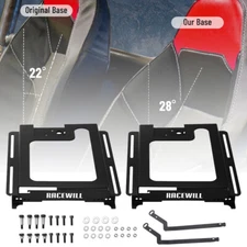 Seat Bases Lower and Recline For Polaris RZR 800/900/S 1000/XP 1000/XP Turbo/RS1
