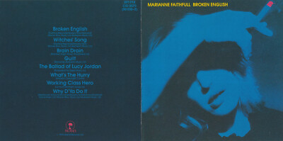 Marianne Faithfull   Broken English CD 1979 (1987 Island Records   90039-2)