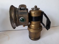Miller brass  cycle lamp.Vintage cycle lamp.