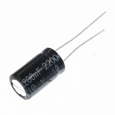 5pcs 10v 2200uf 10volt 2200mfd 105c aluminum electrolytic capacitor 10 16mm