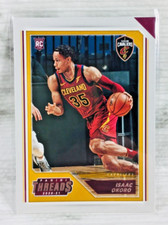2020-21 PANINI CHRONICLES THREADS BASKETBALL #89 ISAAC OKORO RC ROOKIE CARD!