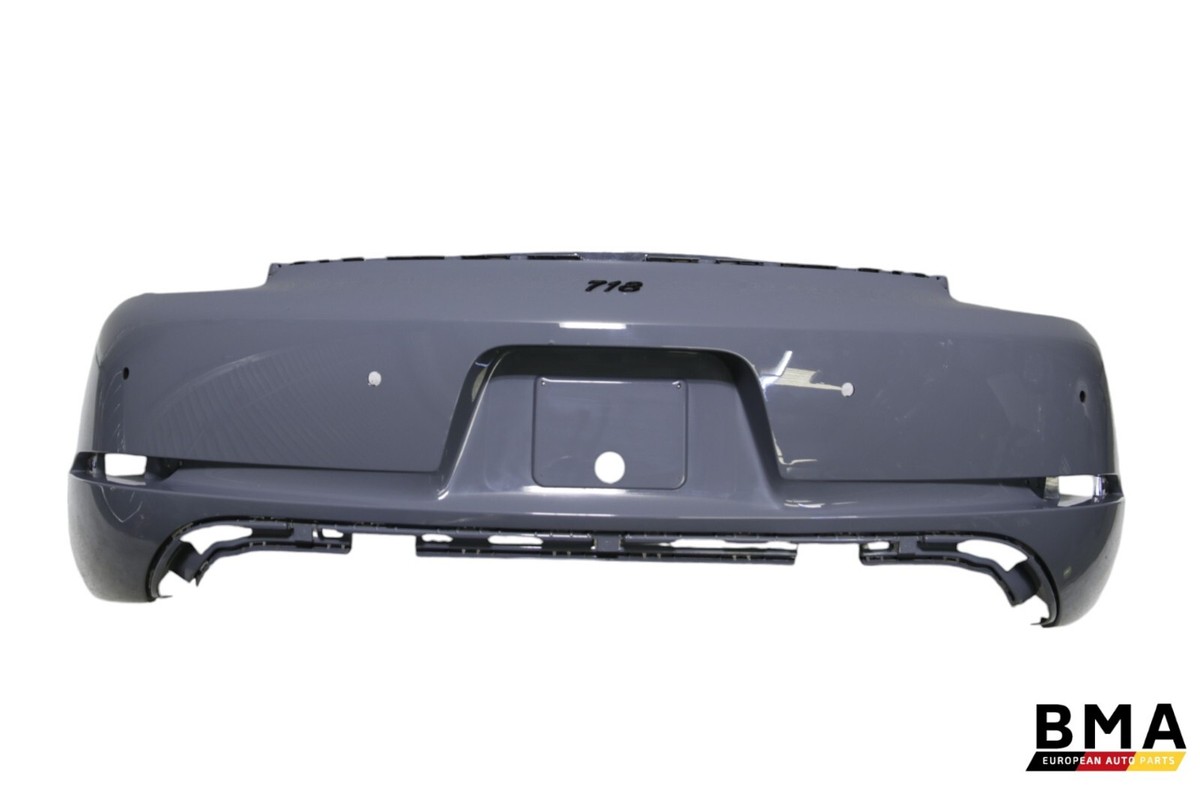 2017 - 2019 Porsche Cayman 718 Boxster Rear Bumper Cover OEM