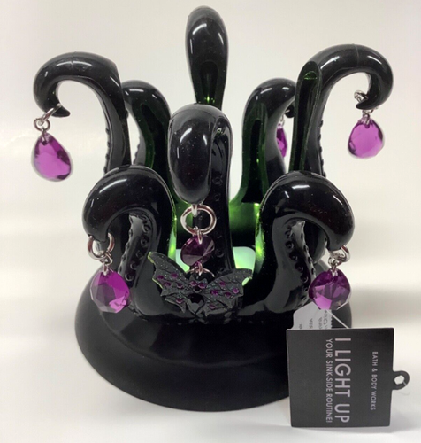 Soporte de jabón espumoso suave Bath & Body Works gemas iluminadas Bat Cycloptopus negro - Imagen 6 de 22