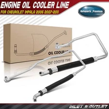 New Engine Inlet & Outlet Oil Cooler Line for Chevrolet Impala 2006-2011 V6 3.9L