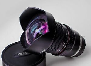 Rokinon 14mm F 2 8 Ed As If Umc Lens For Sony E Mount Excellent Condition Ebay