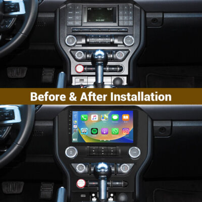 Wireless Carplay Autoradio For Ford Mustang 2015-2021 MMI2G Radio Stereo Concert