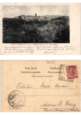 CPA AK GROTTAFERRATA Griechische Abtei S.Nilo ITALIEN (545253)
