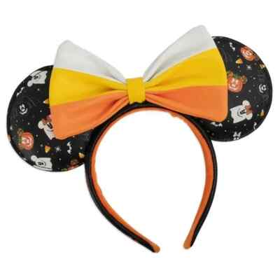 Loungefly Disney Mickey Mouse Spooky Candy Corn Backpack and 