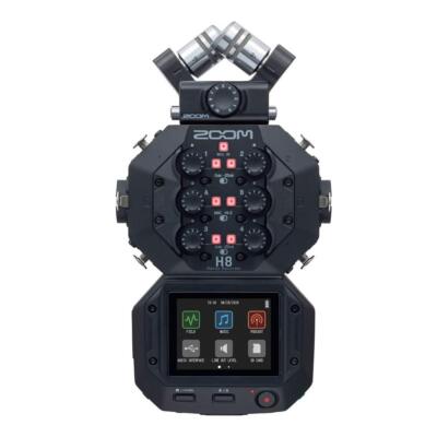 ZOOM H8 Handy Recorder Podcast Field Recorder 8 Channels USB