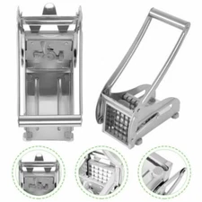 Stainless Steel Potato Chips Cutter Vegetable and French Fry Slicer Chopper