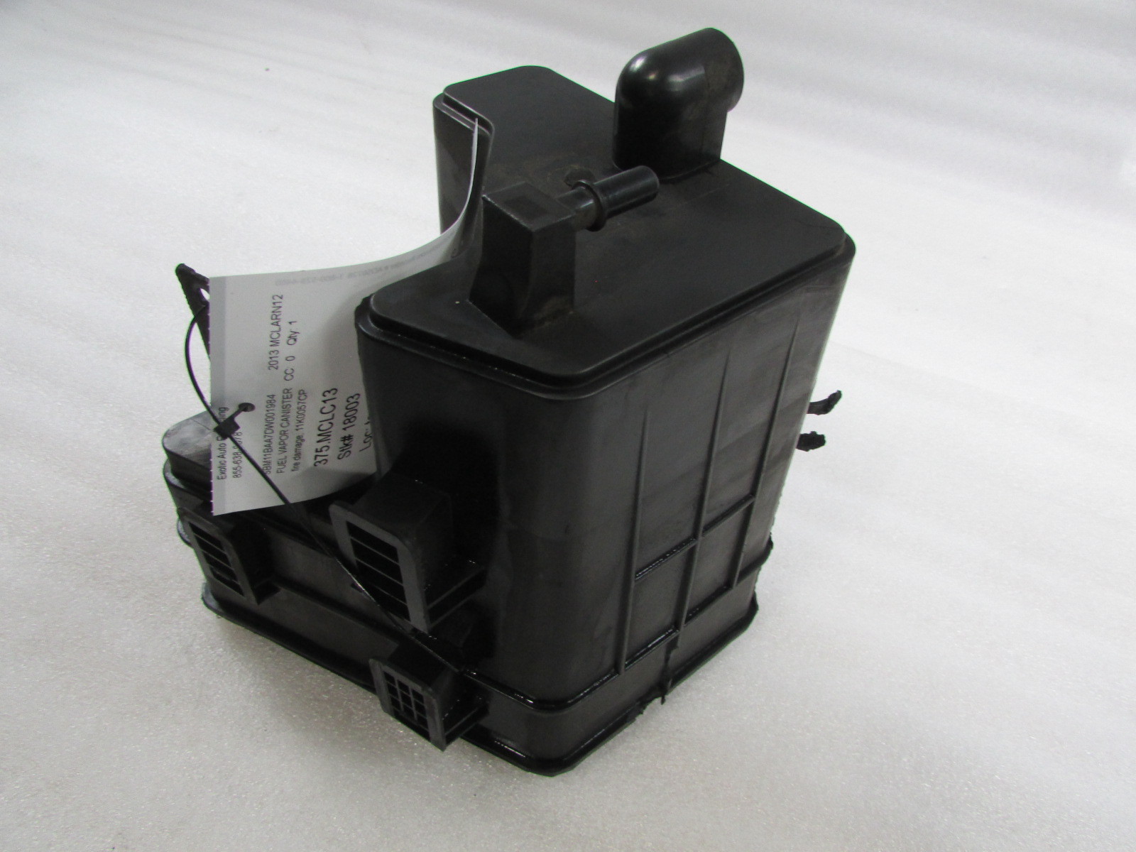 Mclaren MP4-12C Fuel Vapor, Charcoal Canister, Used, P/N 11K0057CP