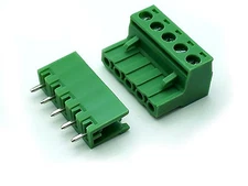 US Stock 10Set 2EDG 5 Pin 5P Plug-in Screw Terminal Block Connector 5.08mm Pitch