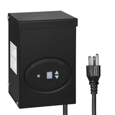 DEWENWILS 120W Low Voltage Landscape Transformer, Outdoor Transformer with Timer