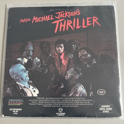 Laserdisc | MICHAEL JACKSON THRILLER