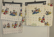 2 VTG 1984 Disney Babies Receiving Blankets 2 Waterproof Lap Pads Baby Mickey