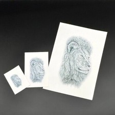 Temporary Tattoos Animal Lion Tiger  Japaneseink