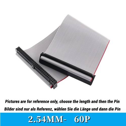 IDC Header Jumper Connector,2.54 pitch,6-64 Pin,10CM-5M flat ribbon cable,Female - Picture 20 of 21