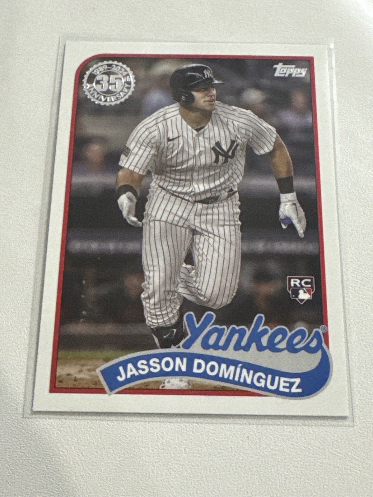 2024 Topps Update Series - 1989 Topps Baseball Jasson Dominguez #89US-10 (RC)