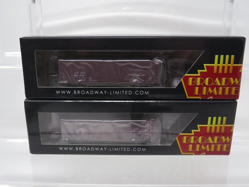 Broadway Limited N 8480 Santa Fe ATSF K7A Stock Car Set Ganado Tren de Carga | Zustand: New