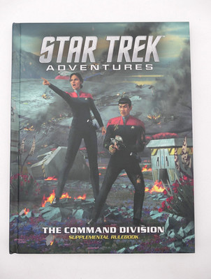 Star Trek Adventures - The Command Division RPG Roleplay D&D Tabletop Buch