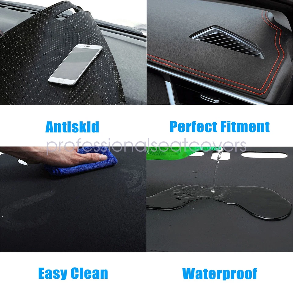 For 2004-2010 BMW 6 Series Coupe Leather Dashboard Dash Cover Dashmat Carpet - Изображение 4 из 4