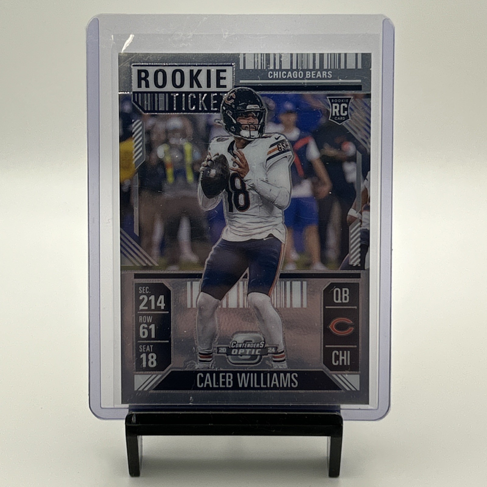 2024 Panini Contenders Optic - Rookie Ticket Caleb Williams #68 (RC)