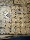 34 Random Wheat Pennies No Mint Mark Mostly 40’s