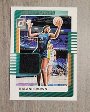 2025 Panini Donruss WNBA Jersey Series Kalani Brown #63 Phoenix Mercury