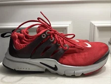 Nike Presto (GS) Big Kids’ Shoes – University Red/Black – Size 4Y