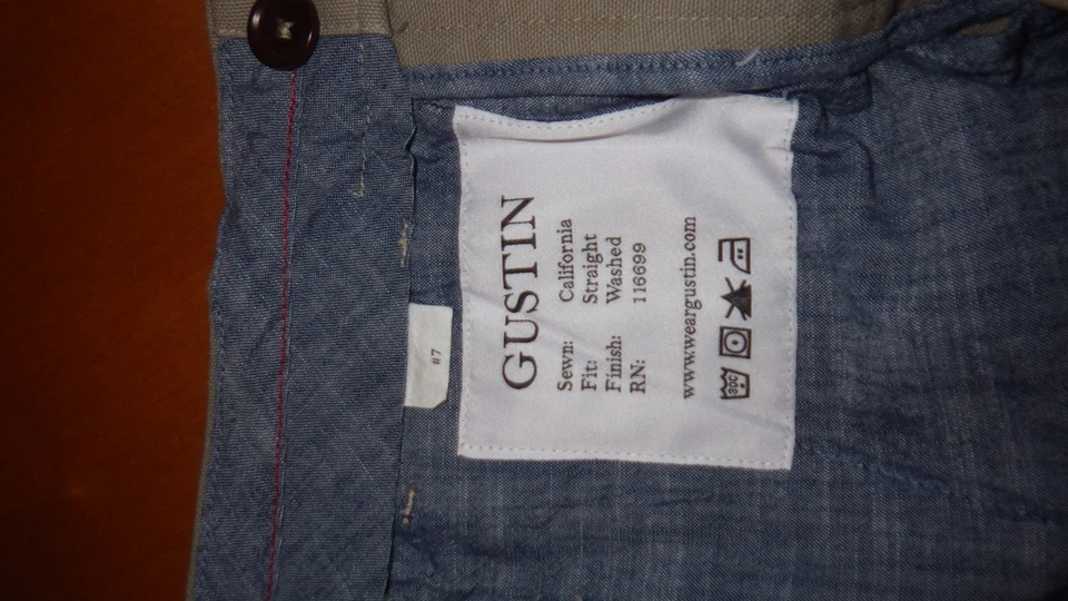 Gustin #7 Desert Duck chino 33 Straight fit - Image 2 of 4