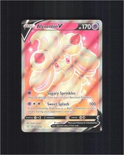 alcremie v pokemon card Alcremie V 064/072 Shining Fates NM Full Art Ultra Rare Pokemon Card