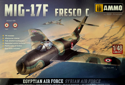AMMO by MIG Jimenez A.MIG-8511 - 1:48  MIG-17F Egypt - Syria