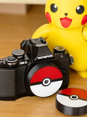Pancake Lens (Pokémon Edition)   For  Cameras (X M43 E RF EF-M  L  Z  M Mounts)