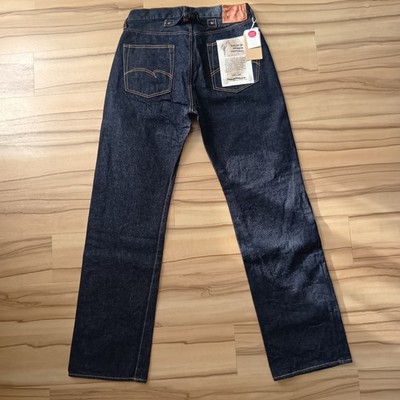 STUDIO D'ARTISAN SD-102CB 15oz Cinch Back Loose Straight Jeans Size 34 36 Japan