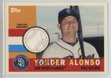 2013 Topps Archives 1960 Topps Relic Yonder Alonso #60R-YA 1cx3