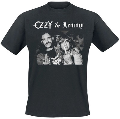 Ozzy Osbourne T-Shirt Herren Hellraiser Ozzy & Lemmy schwarz