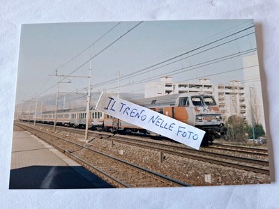 Photograph Station of IL NETO Semipilot TE with Commuter Convoy Febb. 1997