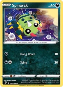 Spinarak 102/189 Darkness Ablaze Common