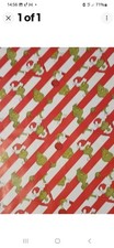 2m The Grinch Christmas Wrapping Paper Naughty or Nice Gift Wrap