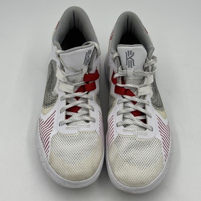 Nike Kyrie Flytrap V 5 Size 10 Basketball Shoes white red 11/23