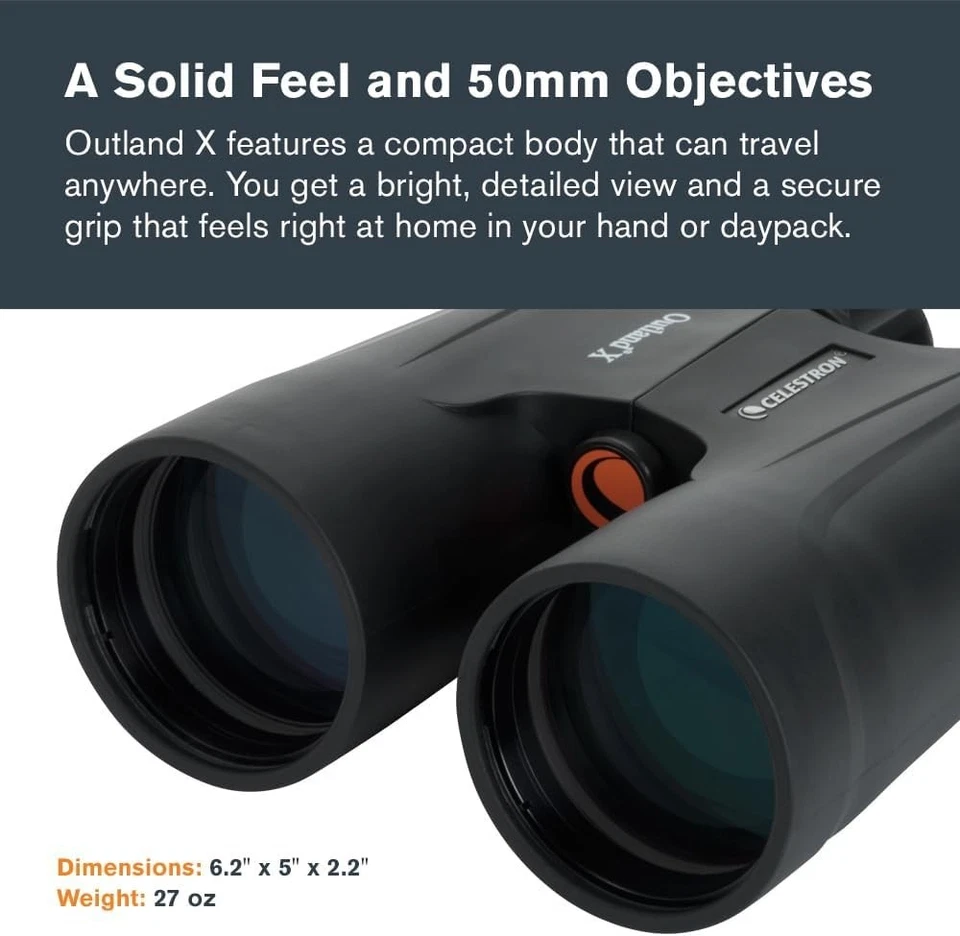 Binoculars Waterproof Fogproof 10x50 Outdoor Adults Birdwatching Gear - Image 4 of 4