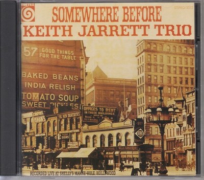 KEITH JARRETT TRIO / SOMEWHERE BEFORE JAPAN CD OOP