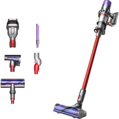Dyson V15 Origin kabelloser Staubsauger Nickel/Rot Akku  Akkusauger