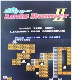 Famicom Disk System Super Lode Runner II FDS Nintendo NTSC-J Used From Japan