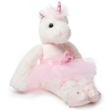 Bearington Dreamer Peluche Unicornio Peluche Bailarina Rosa Ballet Conjunto 14"