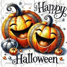 Sublimation Print Halloween Pumpkin Ready To Press Paper Ink Heat Transfer